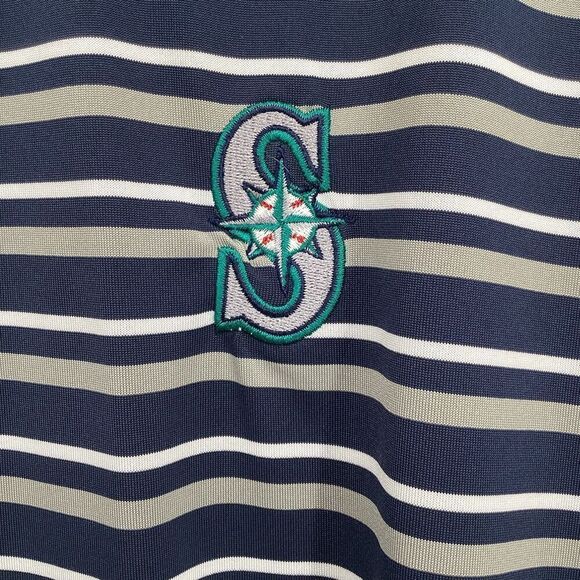 Men’s Majestic MLB Seattle Mariners Performance Polo - XL - Picture 4 of 7